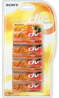 Sony MiniDV Premium Tape 5DVM60PR-BT Sony MiniDV Premium Tape 5DVM60PR-BT